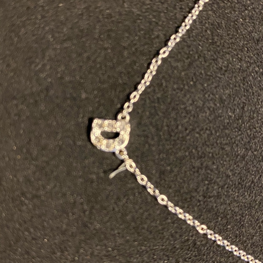 Sterling Initial necklace